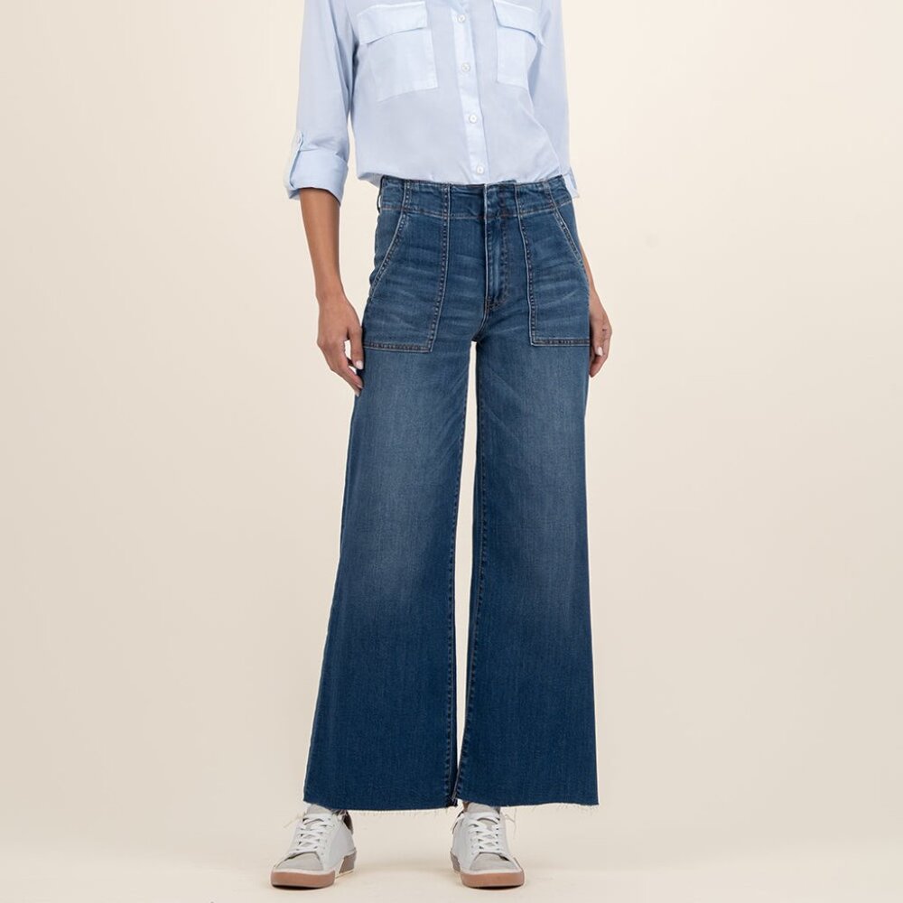 Kut from the Kloth Meg High Rise Wide Leg, NWT